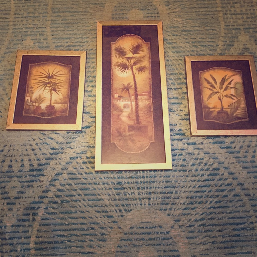 3 Ruane Manning Printed Paintings